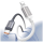 USAMS Kabel 30W USB-C/Lightning 1,2m czarno biały - 1569100 - zdjęcie 3